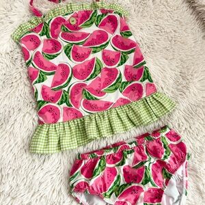 Eleanor Rose Pink and Green Watermelon Bikini